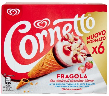 CORNETTO FRAGOLA ALIDA NEW X5 G450                