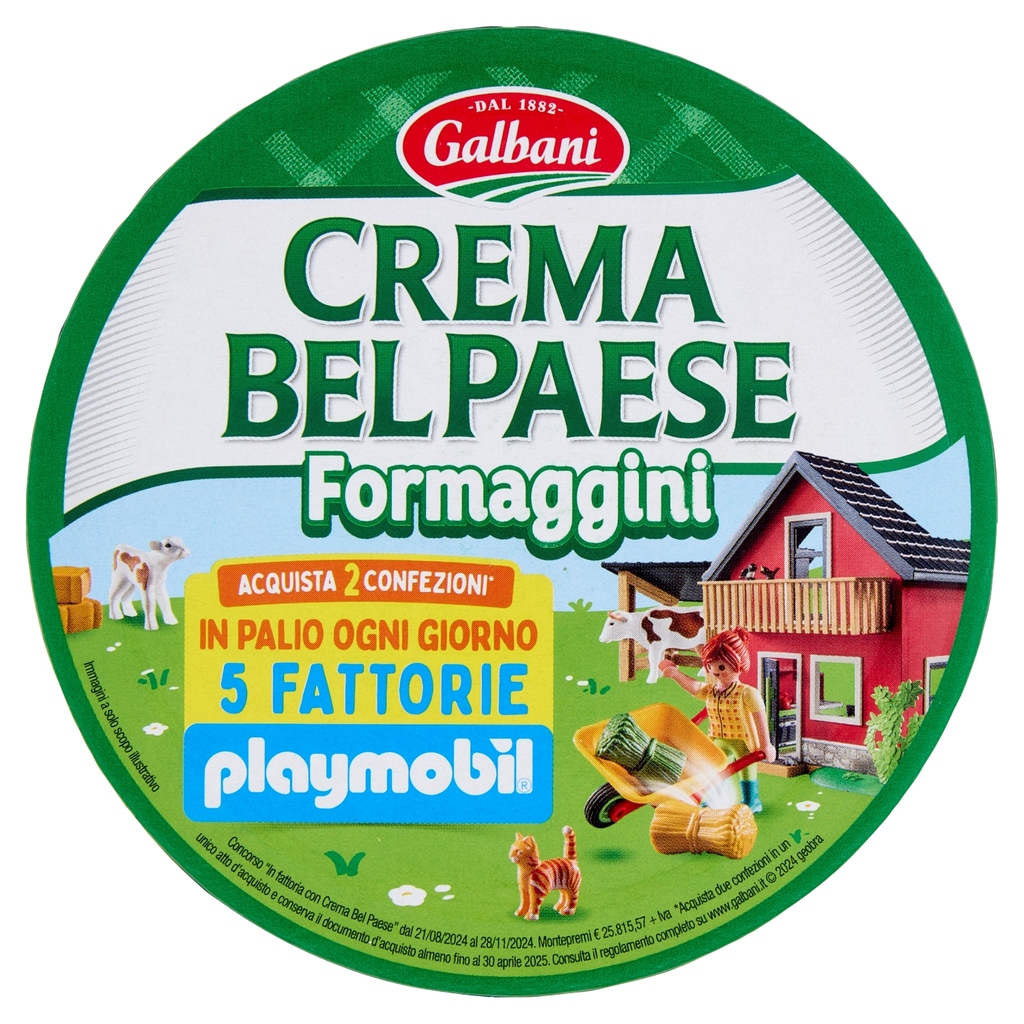 FORMAGGINI CREMA B.PAESE X8 GR.175                