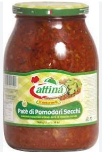 PATE' DI POMODORI SECCHI ATTINA GR.1062           