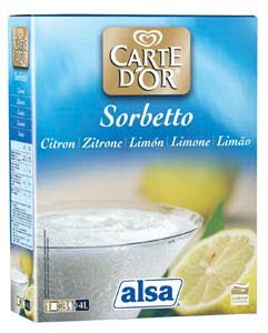 SORBETTO AL LIMONE CARTE D'OR GR1440              