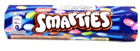 SMARTIES TUBO SINGOLO GR38                        