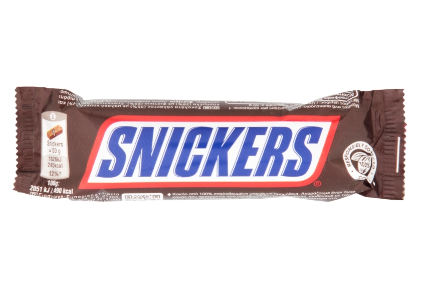 SNICKERS SINGOLO GR50X24                          