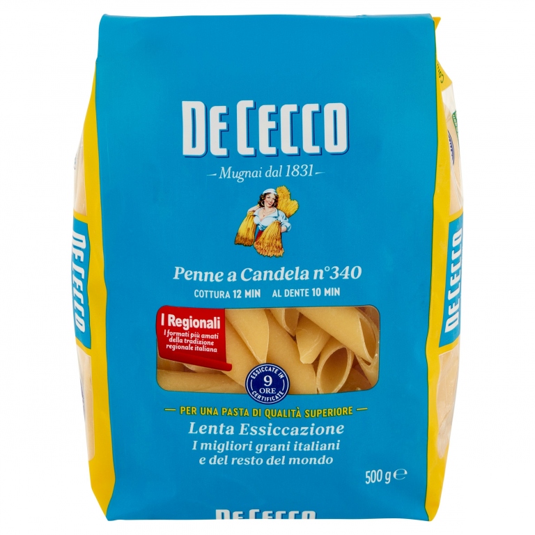 PASTA DE CECCO PENNE CANDELA N.340 G500           