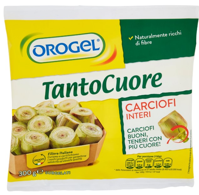 OROGEL CUORI DI CARCIOFI INT.GR.300               