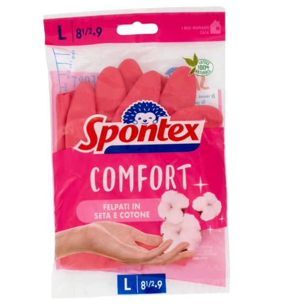 GUANTI COMFORT SPONTEX TAGLIA GRANDE              