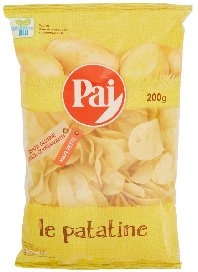 PATATINE TRASP. GR.200 PAI                        