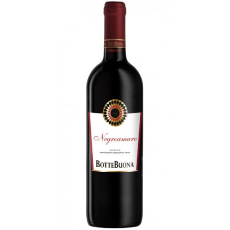 VINO BOTTE B. NEGROAMARO R.SO IGT CL75            