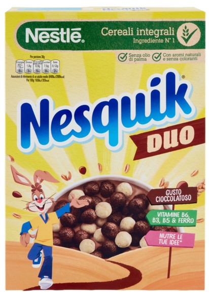 NESQUIK DUO CEREAL GR.325                         