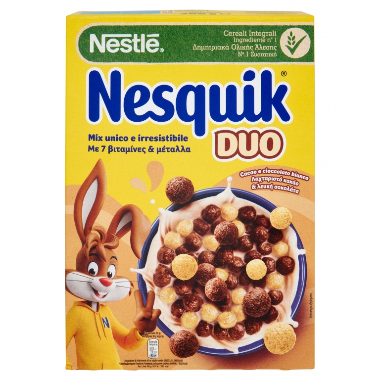 NESQUIK DUO CEREAL GR.325                         
