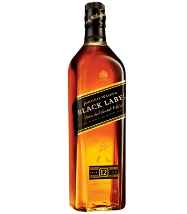 WHISKY JOHNNIE WALKER BLACK 12 YEARS CL.70        