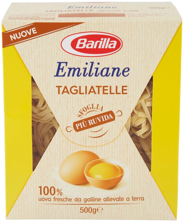 PASTA BARILLA N.229 UOVO TAGL.GR500               