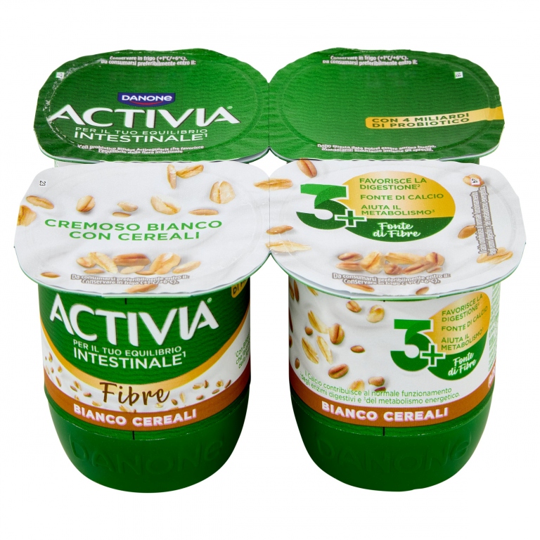 ACTIVIA FIBRE B.CO CEREALI GR.125X4               