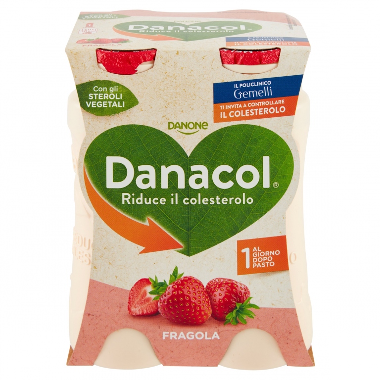 DANACOL FRAGOLA GR.100X4                          