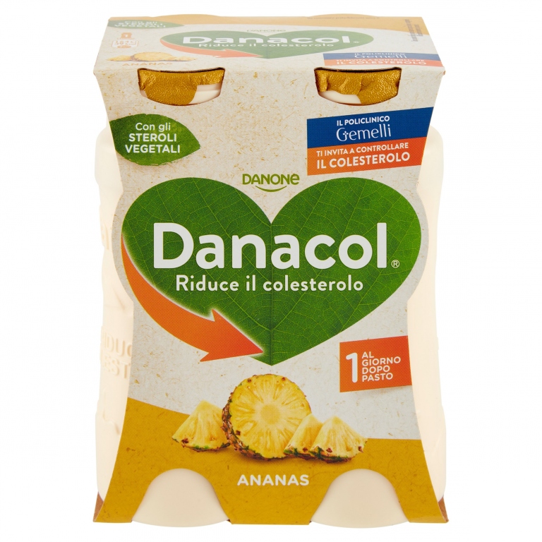 DANACOL ANANAS GR.100X4                           