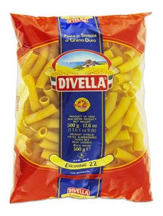 PASTA DIVELLA N.22 ELICOIDALI GR.500              