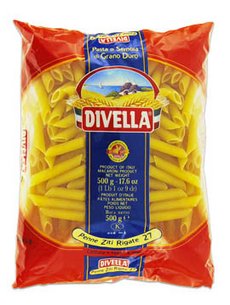 PASTA DIVELLA N.27 PENNE ZITI RIG.GR.500          