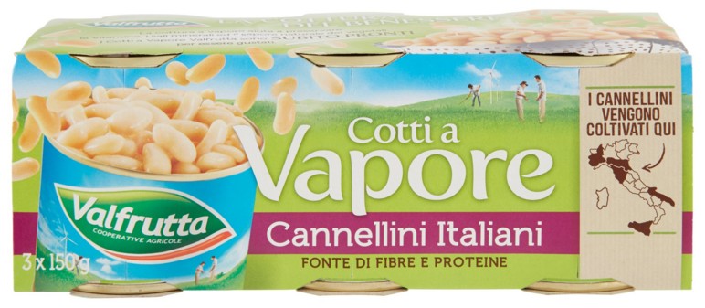 FAGIOLI CANN. VALFRUTTA WAKU GR.150X3             