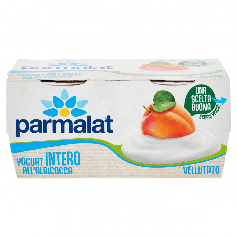 YOGURT PARMALAT ALBICOCCA GR.125X2 VELLUTATO      