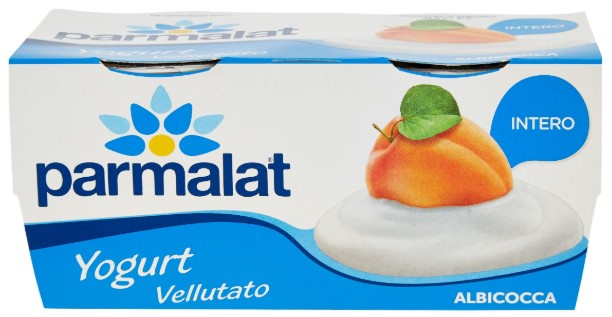 YOGURT PARMALAT ALBICOCCA GR.125X2 VELLUTATO      