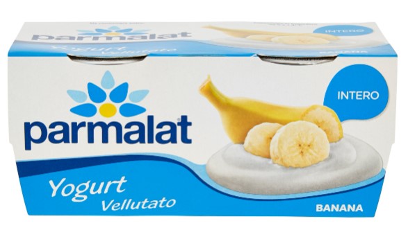 YOGURT PARMALAT BANANA GR.125X2 VELLUTATO         