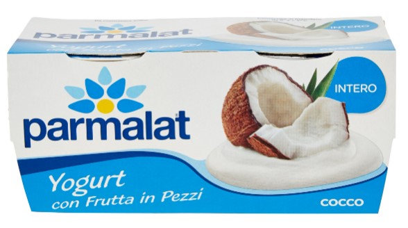 YOGURT PARMALAT COCCO GR.125X2 IN PEZZI           