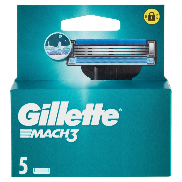 GILLETTE MACH 3 RICARICA PZ.5                     