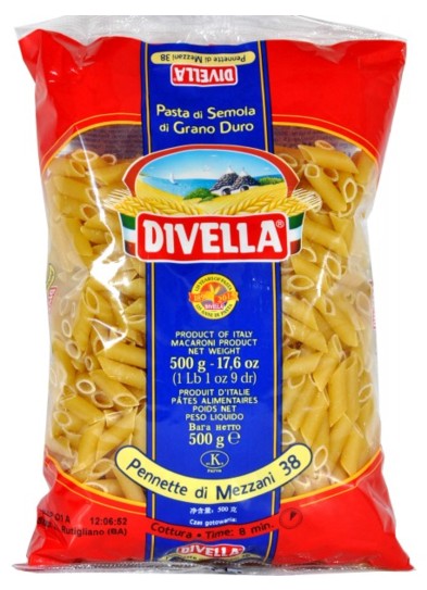 PASTA DIVELLA N.38 PENNETTE MEZ.GR500             