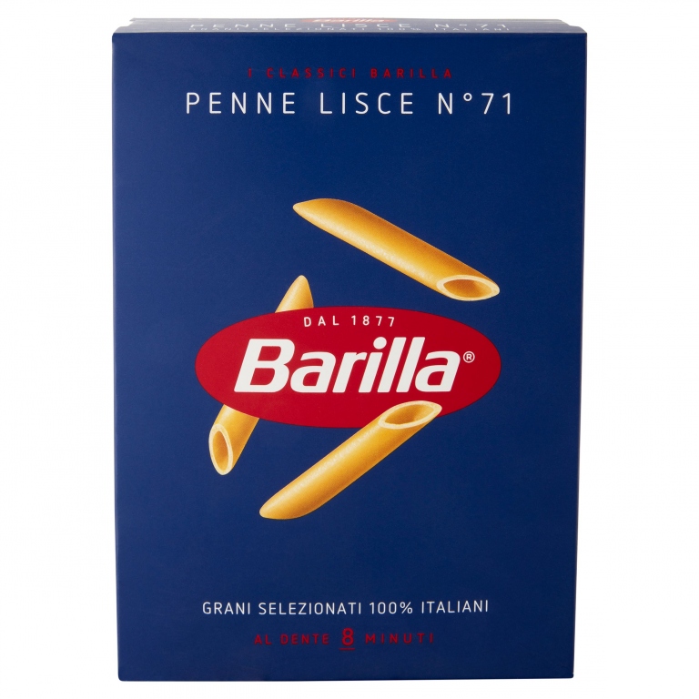PASTA BARILLA N.71 PENNE LISCE GR.500             