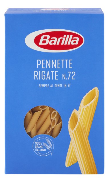 PASTA BARILLA N.72 PENNETTE RIG.GR.500            