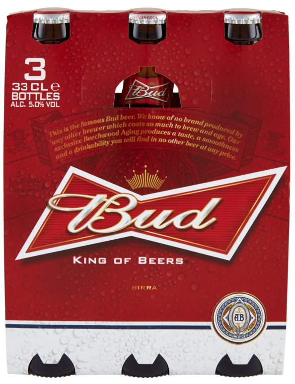 BIRRA BUD CL.33X3                                 