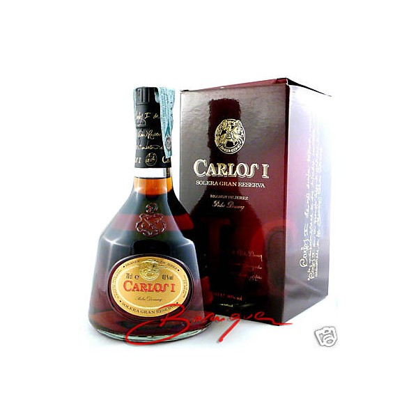 BRANDY CARLOS I CL.70 CONFEZ.+BICCHIERE           