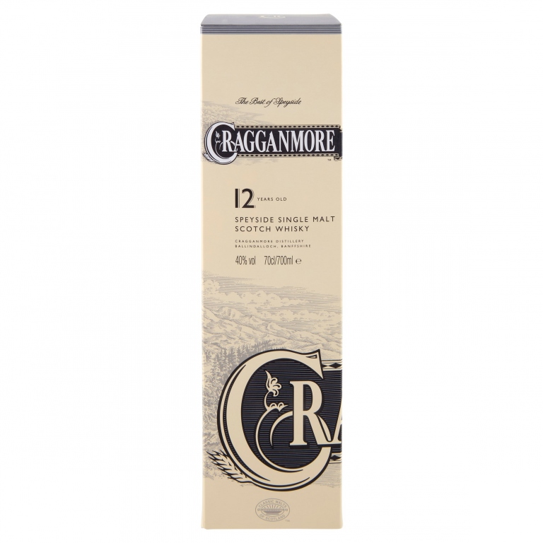 WHISKY CRAGGANMORE 12 ANNI CL.70                  
