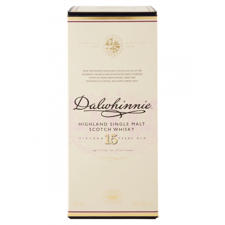 WHISKY DALWHINNIE 15 ANNI CL.70                   