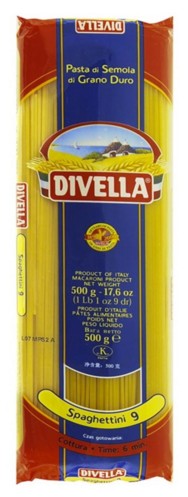 PASTA DIVELLA N.9 SPAGHETTINI GR.500              