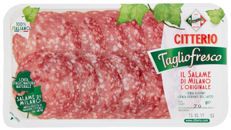 SALAME MILANO AFF.CITTERIO GR.70                  