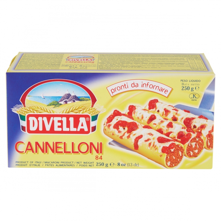 PASTA DIVELLA SPEC.N.84 CANNELLONI GR250          