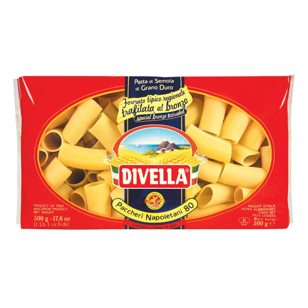 PASTA DIVELLA SPEC.N.80 PACCHERI GR500            
