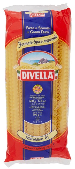 PASTA DIVELLA TIP.N.81 MAFALDINE GR.500           