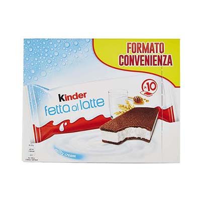 FERRERO KINDER FETTA AL LATTE T10X7               