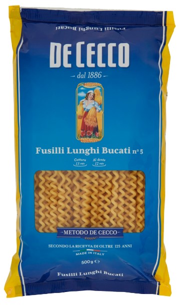 PASTA DE CECCO FUSILLI B.LUNG.GR500               