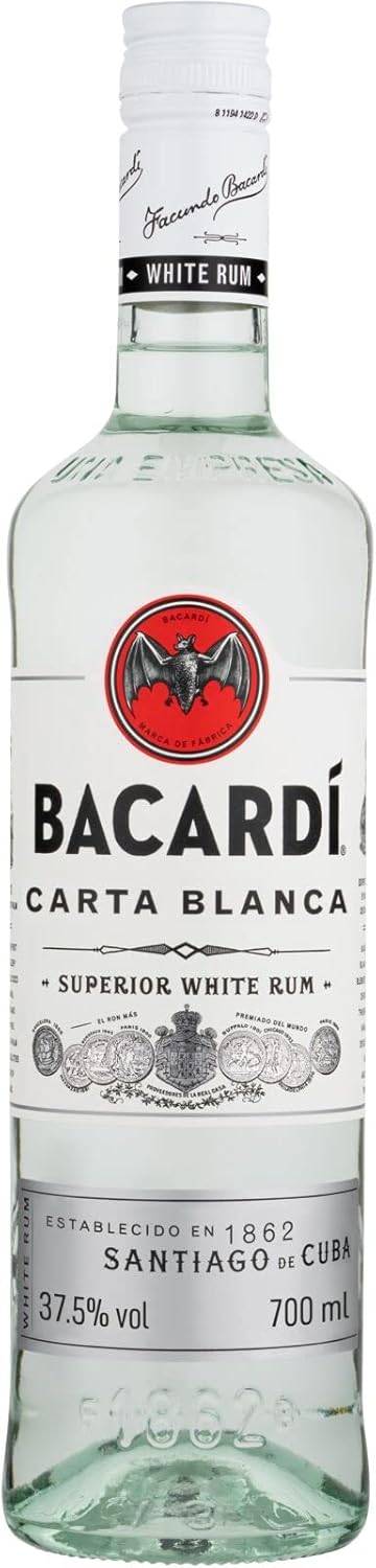 RUM BACARDI B.CO DRY SUPERIOR CL70                