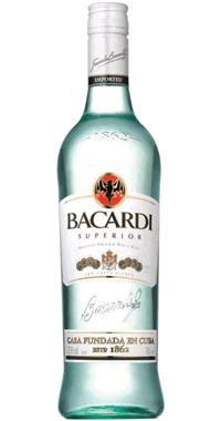 RUM BACARDI B.CO DRY SUPERIOR CL70                