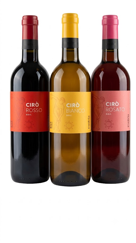 VINO CIRO' ENOTRIA ROSATO DOC CL.75               