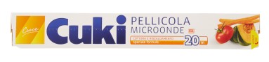 CUKI PELLICOLA MICROONDE MT.20                    