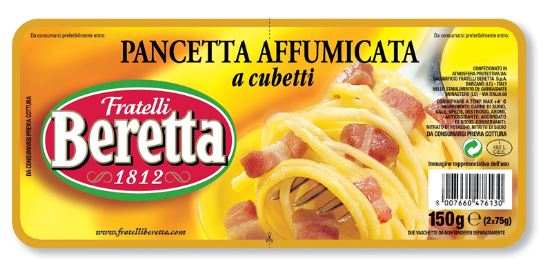 PANCETTA CUBETTI BERETTA AFF.GR.150               