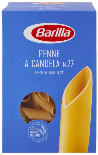 PASTA BARILLA N.77 PENNE A CANDELA GR500          