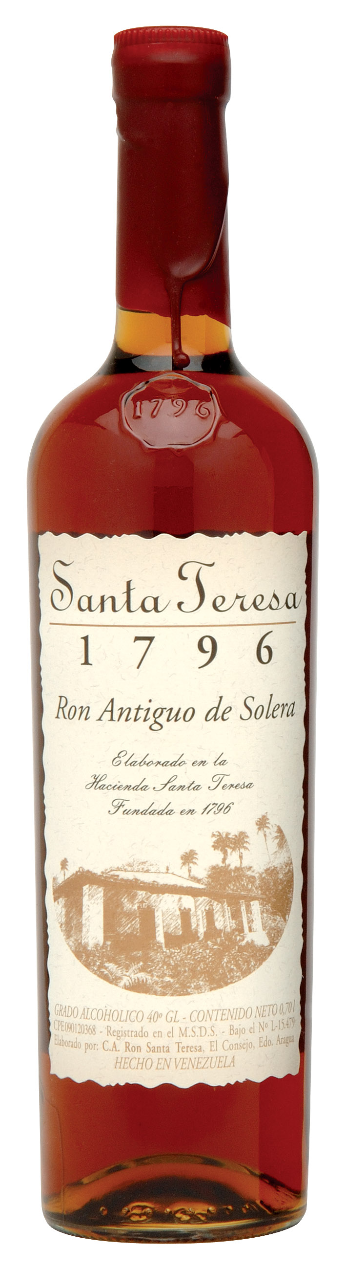 RUM SANTA TERESA 1796 CL.70                       