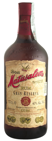 RUM MATUSALEM G.RISERVA 15 ANNI CL70              