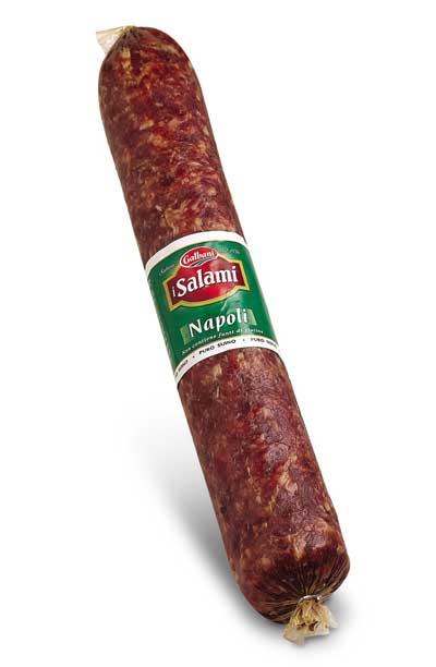 SALAME NAPOLI GALBANI AL KG.                      