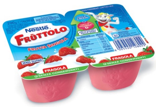 FRUTTOLO FRAGOLA GR.200 4X50                      